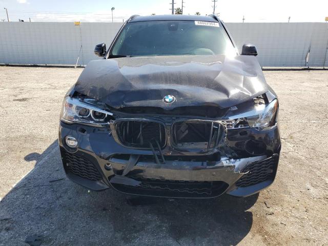 5UXWX9C33H0T22707 - 2017 BMW X3 XDRIVE28I BLACK photo 5
