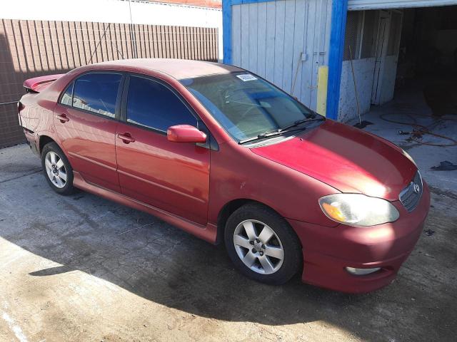 1NXBR32E45Z478250 - 2005 TOYOTA COROLLA CE RED photo 4