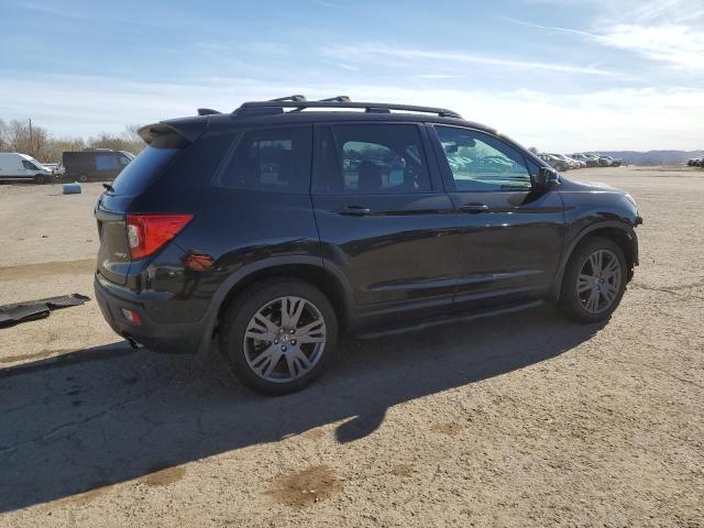 5FNYF8H58KB020811 - 2019 HONDA PASSPORT EXL BLACK photo 3