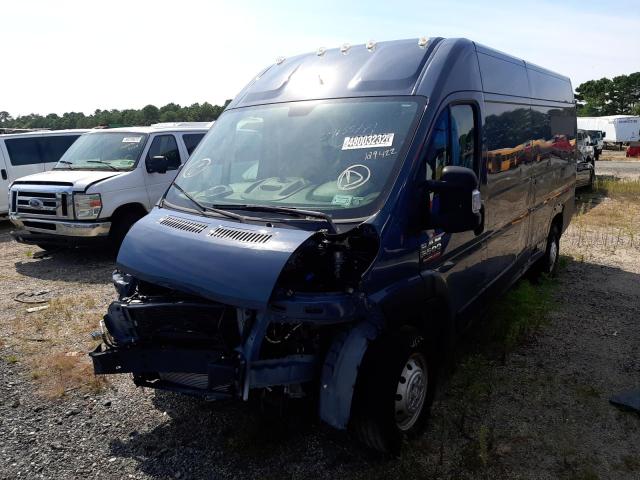 3C6URVJG7LE129422 - 2020 RAM PROMASTER 3500 HIGH 蓝色 照片 2
