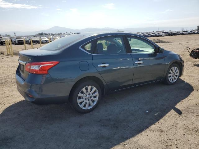 3N1AB7AP8HY288938 - 2017 NISSAN SENTRA S BLUE photo 3