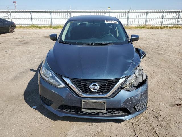 3N1AB7AP8HY288938 - 2017 NISSAN SENTRA S BLUE photo 5