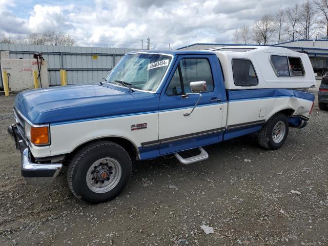 2FTDF15H1MCA36279 - 1991 FORD F150 TWO TONE photo 1