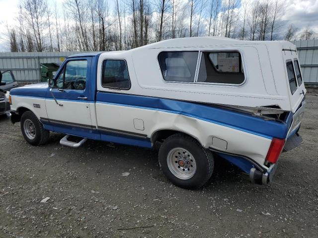 2FTDF15H1MCA36279 - 1991 FORD F150 TWO TONE photo 2