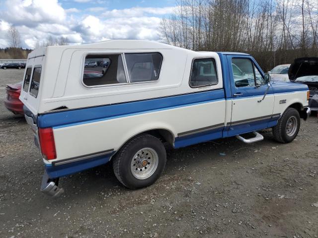 2FTDF15H1MCA36279 - 1991 FORD F150 TWO TONE photo 3