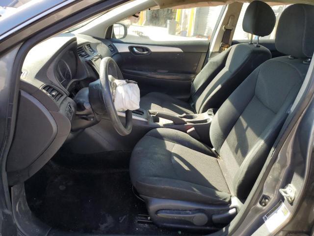 3N1AB7APXKY457090 - 2019 NISSAN SENTRA S GRAY photo 7