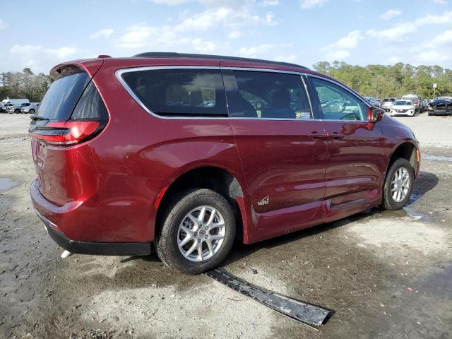 2C4RC1BG3NR166797 - 2022 CHRYSLER PACIFICA TOURING L 勃艮第红 照片 3