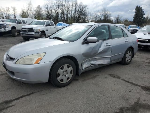 1HGCM56475A141305 - 2005 HONDA ACCORD LX SILVER photo 1