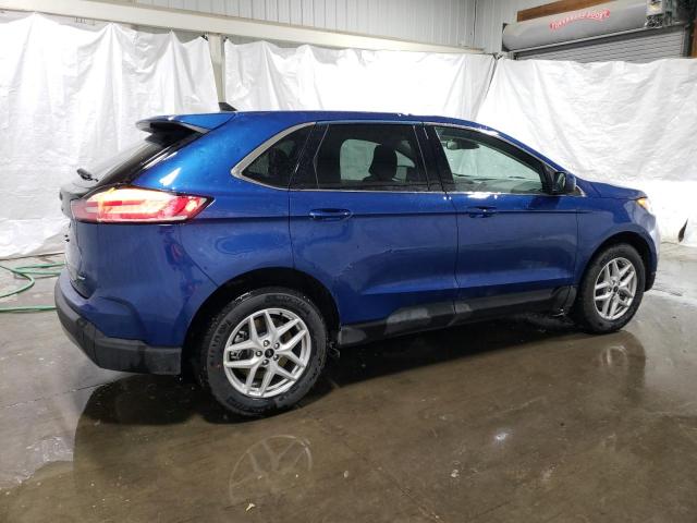 2FMPK4J95RBA82585 - 2024 FORD EDGE SEL BLUE photo 3