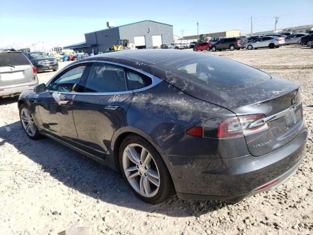 5YJSA1E46FF116109 - 2015 TESLA MODEL S CHARCOAL photo 2