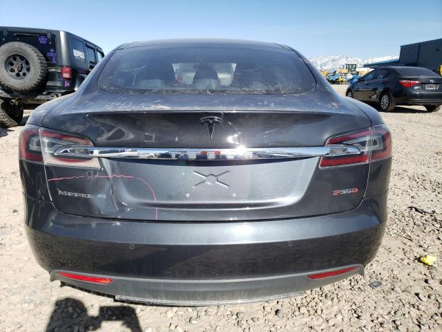 5YJSA1E46FF116109 - 2015 TESLA MODEL S CHARCOAL photo 6