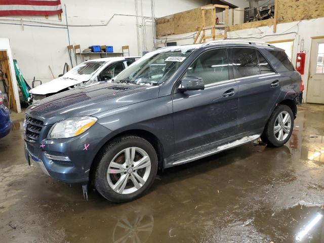 4JGDA5HB5EA320252 - 2014 MERCEDES-BENZ ML 350 4MATIC GRAY photo 1