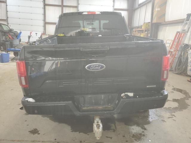 1FTEW1EGXJFA51438 - 2018 FORD F150 SUPERCREW BLACK photo 6