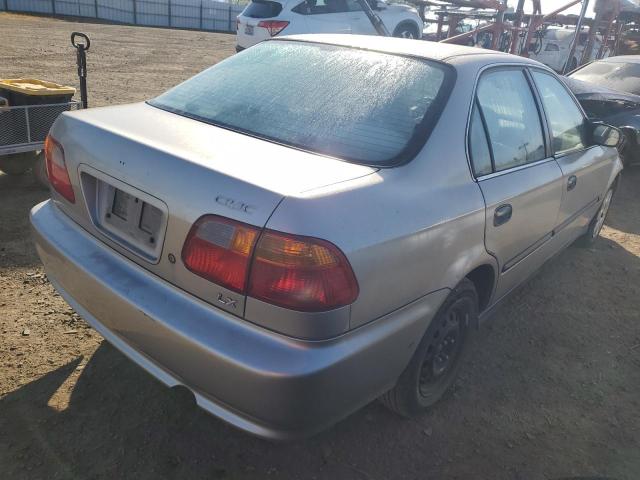 2HGEJ6679YH574826 - 2000 HONDA CIVIC LX TAN photo 3