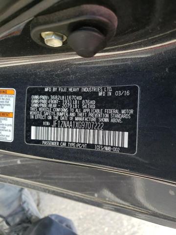 JF1ZNAA1XG9707222 - 2016 TOYOTA SCION FR-S GRAY photo 12