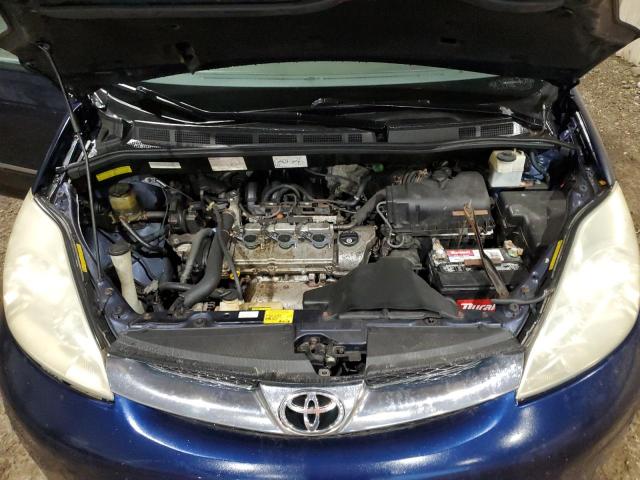 5TDBA22C86S068724 - 2006 TOYOTA SIENNA XLE BLUE photo 12