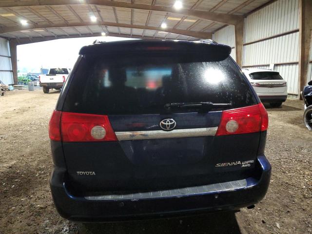 5TDBA22C86S068724 - 2006 TOYOTA SIENNA XLE BLUE photo 6