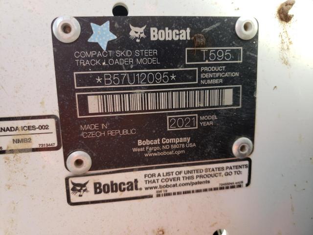 B57U12095 - 2021 BOBCAT T 595 WHITE photo 10