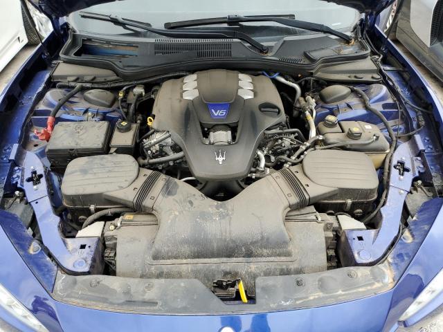 ZAM57RTA0E1087454 - 2014 MASERATI GHIBLI S ლურჯი ფოტო 11