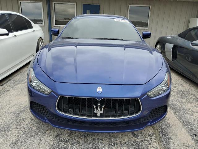 ZAM57RTA0E1087454 - 2014 MASERATI GHIBLI S ლურჯი ფოტო 5