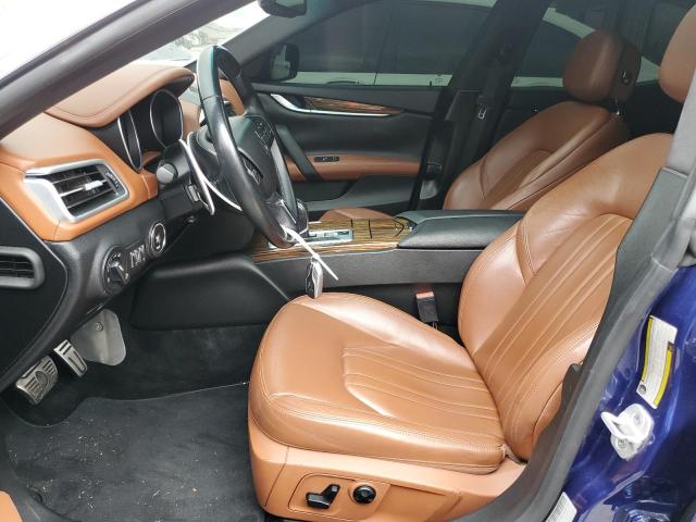 ZAM57RTA0E1087454 - 2014 MASERATI GHIBLI S ლურჯი ფოტო 7