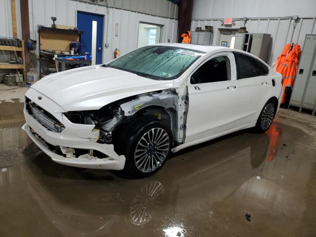 3FA6P0K95HR393433 - 2017 FORD FUSION TITANIUM WHITE photo 1