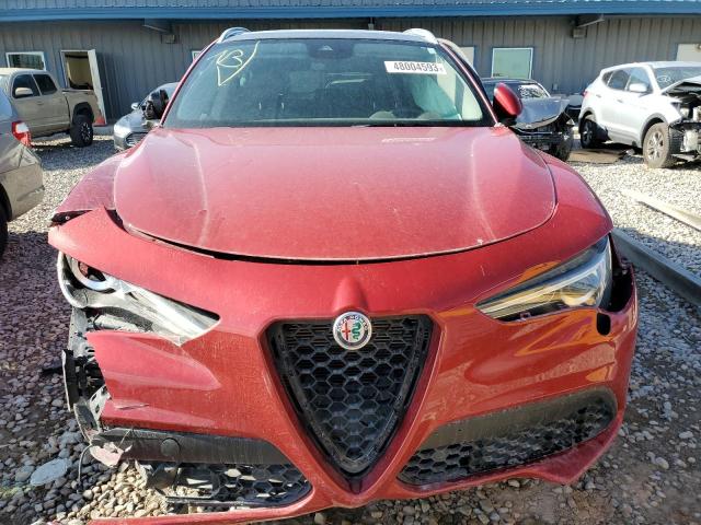 ZASPAKBN0L7C76505 - 2020 ALFA ROMEO STELVIO TI RED photo 5