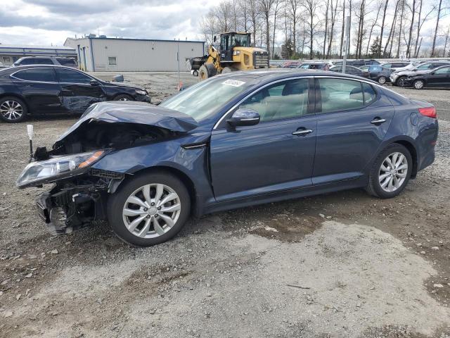 5XXGN4A72FG390304 - 2015 KIA OPTIMA EX BLUE photo 1