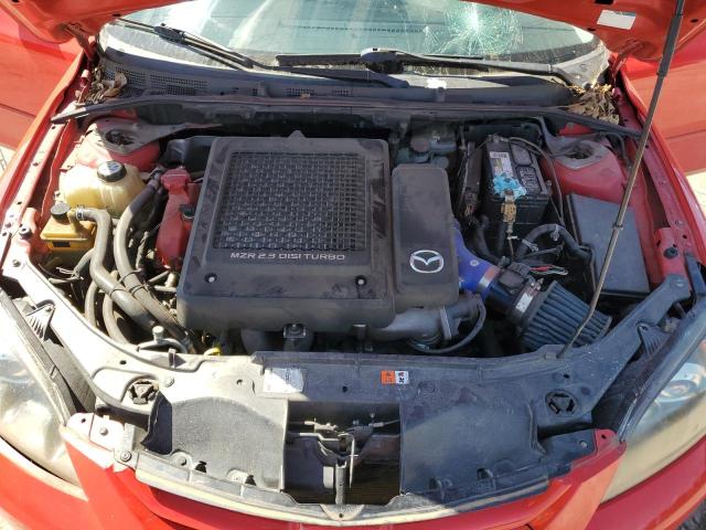 JM1BK34L371655959 - 2007 MAZDA SPEED 3 წითელი ფოტო 11
