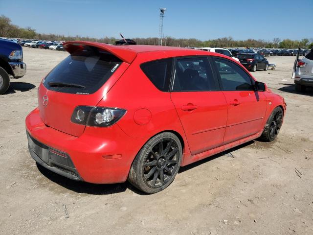 JM1BK34L371655959 - 2007 MAZDA SPEED 3 RED photo 3