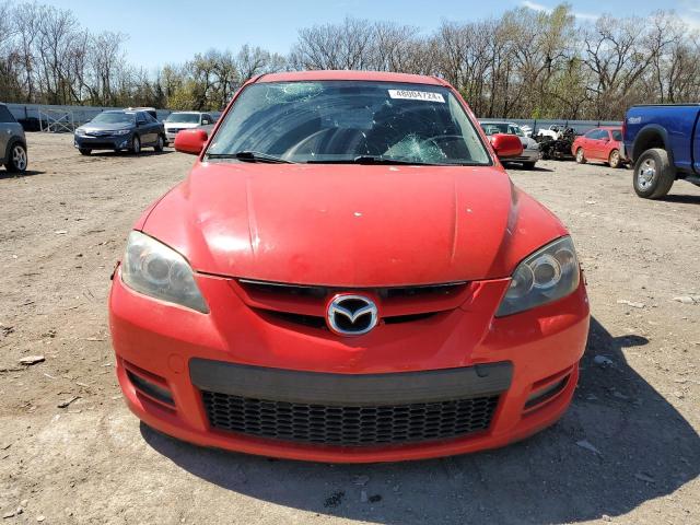 JM1BK34L371655959 - 2007 MAZDA SPEED 3 RED photo 5