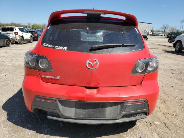 JM1BK34L371655959 - 2007 MAZDA SPEED 3 RED photo 6