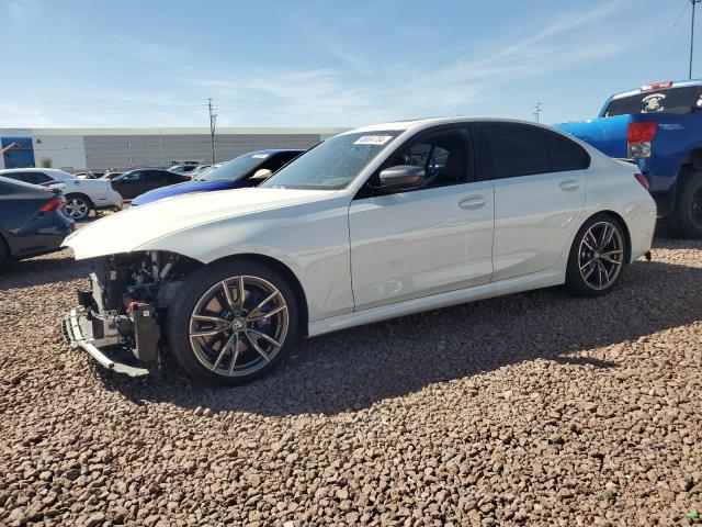3MW5U7J04L8B40285 - 2020 BMW M340I WHITE photo 1