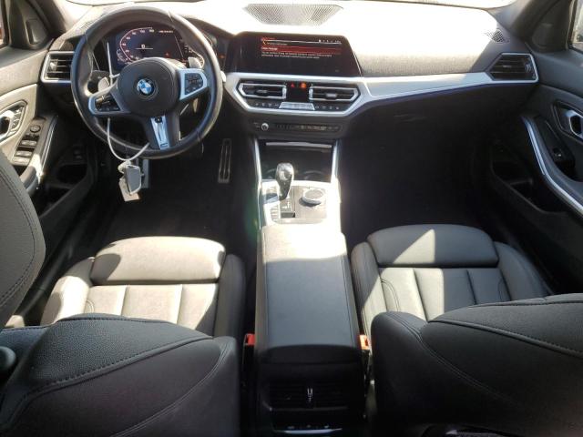 3MW5U7J04L8B40285 - 2020 BMW M340I WHITE photo 8