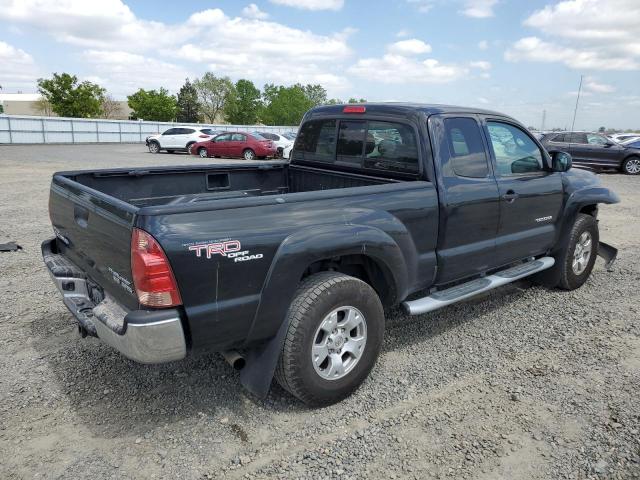 5TETU62N17Z451123 - 2007 TOYOTA TACOMA PRERUNNER ACCESS CAB BLACK photo 3