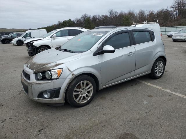 1G1JC6SB4E4211451 - 2014 CHEVROLET SONIC LT SILVER photo 1