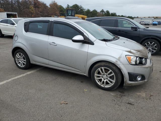 1G1JC6SB4E4211451 - 2014 CHEVROLET SONIC LT SILVER photo 4