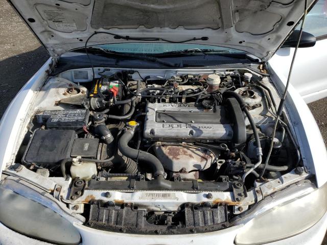 4E3AL54FXSE224754 - 1995 EAGLE TALON TSI WHITE photo 11