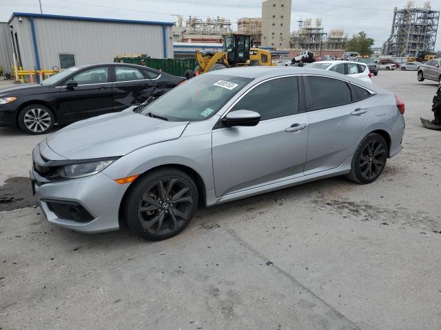 19XFC2F81LE019663 - 2020 HONDA CIVIC SPORT 银色 照片 1