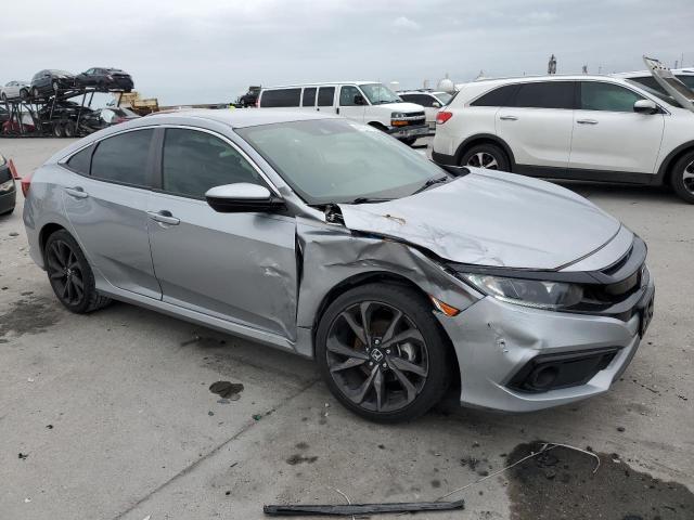 19XFC2F81LE019663 - 2020 HONDA CIVIC SPORT 银色 照片 4