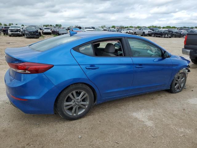 5NPD84LF7HH117798 - 2017 HYUNDAI ELANTRA SE BLUE photo 3