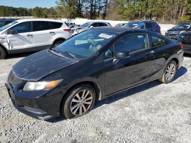2HGFG3B10CH552841 - 2012 HONDA CIVIC EXL BLACK photo 1