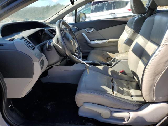 2HGFG3B10CH552841 - 2012 HONDA CIVIC EXL BLACK photo 7