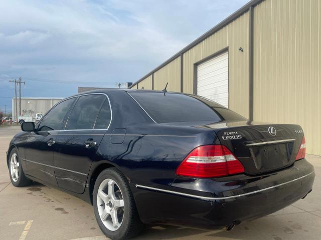 JTHBN36F250177548 - 2005 LEXUS LS 430 BLUE photo 3