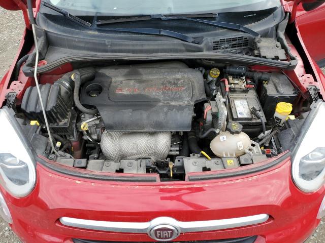 ZFBCFYCB5HP607234 - 2017 FIAT 500X TREKKING RED photo 11