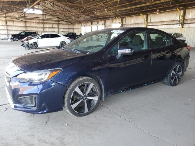 4S3GKAJ65K3625674 - 2019 SUBARU IMPREZA SPORT BLUE photo 1