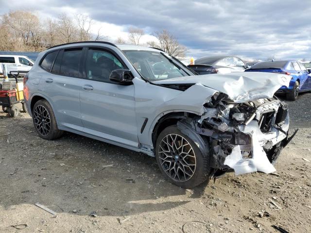 5UX83DP01R9W43956 - 2024 BMW X3 M40I BLUE photo 4