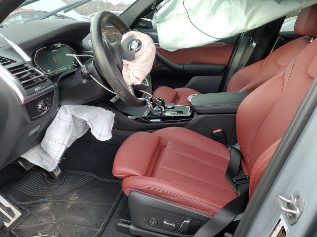 5UX83DP01R9W43956 - 2024 BMW X3 M40I BLUE photo 7