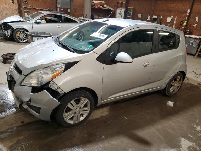 KL8CA6S93EC499383 - 2014 CHEVROLET SPARK LS SILVER photo 1