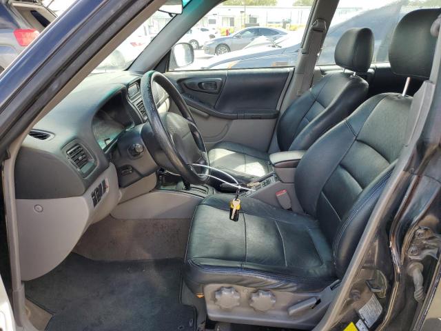 JF1SF655XWH755185 - 1998 SUBARU FORESTER S BLACK photo 7